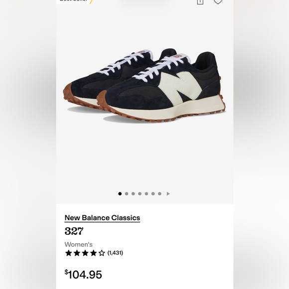 NB 327 sneakers - Picture 7 of 8